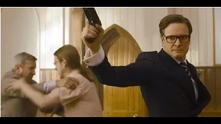 Kingsman The Secret Service - Church Fight | CRAZIEST Fight Scene In History | HD