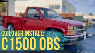 88-98 OBS 1500 Coilover Install