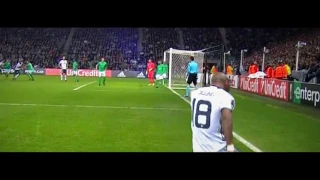 Paul Pogba vs Saint Etienne Away 16 17 HD 1080i 22 02 2017