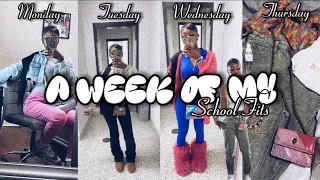 ✰ A WEEK OF MY SCHOOL FITS ✰ grwm, school vlog, games, chit chats || zahriyalachell
