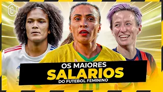 Top 10 Salários MAIS ALTOS do Futebol Feminino