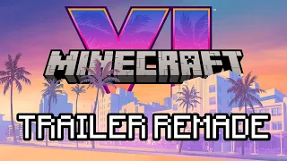 GTA 6 Trailer Recreated in Minecraft