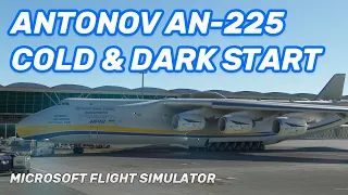 MSFS Antonov AN-225 Cold & Dark Start Tutorial