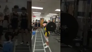 275lb Clean and Jerk @129lbs (Florida Highschool State Record)