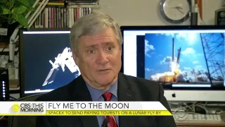 SpaceX News - SpaceX sends tourists to the moon 2018 - CBS