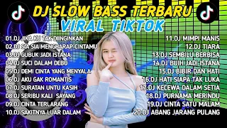 DJ SLOW BASS 2023 - DJ_ JIKA KU TAK DINGINKAN X SIA SIA MENGHARAP CINTAMU FULL ALBUM