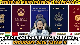 KAGET !! POSISI PERTAMA PASSPORT TERKUAT DIDUNIA 2023 DIPEGANG OLEH ASEAN