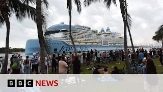 Icon of the Seas: How big is world’s biggest cruise ship? | BBC News