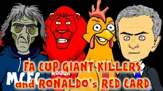 ☕️FA CUP GIANT KILLERS☕️ RONALDO RED CARD (Man City vs Middlesbrough Chelsea FC vs Bradford City)