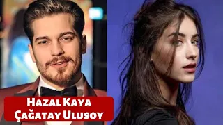 Hazal Kaya visitó a Cagatay Ulusoy, quien tuvo un accidente.