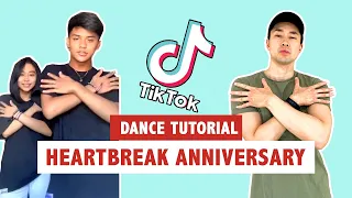 HEARTBREAK ANNIVERSARY (EASY DANCE TUTORIAL) | TIK TOK DANCE