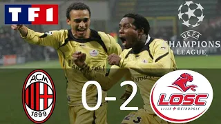 AC Milan 0-2 LOSC Lille | 6ème Journée Phase de groupe Ligue des Champions 2006/2007 | TF1/FR