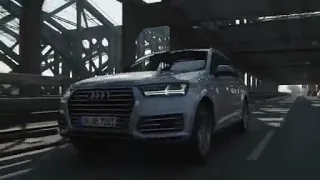 Audi Q7 e tron quattro Driving Video Trailer   Video Dailymotion