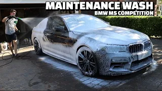 BMW M5 - Foam Wash - Maintenance Detail