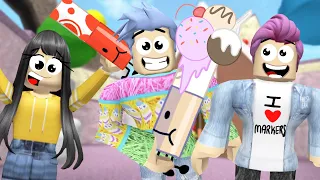 Candyland Update! Find the Markers with Friends in Roblox