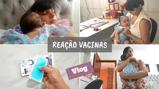 VACINAS DO 2° MÊS, REAÇÕES, CUIDADOS