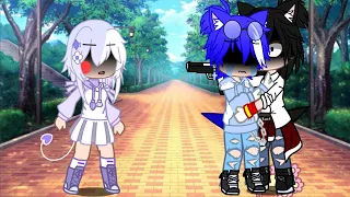 🦔🖤💢 Why did you make Sonic cry!!? 🦔🖤💢 || My oc || 💙 Sonadow 🖤|| By Wana_Gacha ||