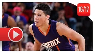 Devin Booker Full PS Highlights at Trail Blazers (2016.10.07) - 34 Pts, FUTURE All-Star!