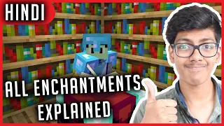 All Minecraft Enchantments Explained In Hindi