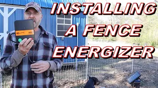 Installing a Gallagher fence energizer And Cut Out Switch