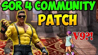 Streets of Rage 4 ADAM MANIA+ COMMUNITY PATCH FIRST LOOK!