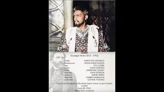 Mario Del Monaco Dio Mi Potevi Scagliar Live 1962 Londra (Otello)