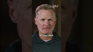 Steve Kerr On What Steph Curry Taught Him 🤯 #shorts #nbahighlights