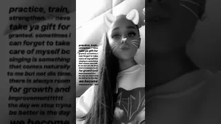 Ariana Grande New Vocals 2018 Instagram