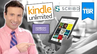 BEST EBOOK SUBSCRIPTION SERVICES (HONEST REVIEW) - Kindle Unlimited, TBR,  Scribd, Comixology