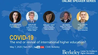 Covid-19: The end or revival of international higher education?