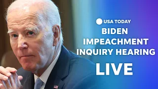 Watch live: House Republicans hold first impeachment inquiry hearing of President Biden