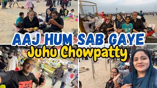 |•Aaj Hum Sab Gaye Juhu Chowpatty 🥳•| Vlog 2024. {AFREEN DASTARKHWAN}