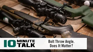 #10MinuteTalk - Bolt Throw Angle. Does It Matter?