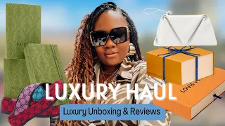 LUXURY HAUL UNBOXING 2022 | Gucci, Balenciaga, Fendi, Louis Vuitton & More |