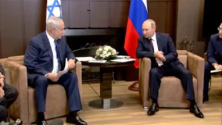 PM Netanyahu Meets Russian President Putin