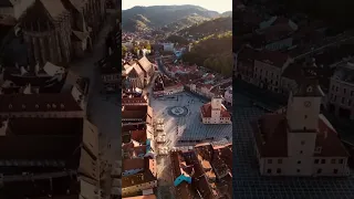 Brasov - cel mai frumos centru istoric din Romania?🤩🇷🇴 #brasov #romania