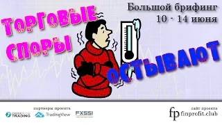 Большой брифинг | 10 - 14 июня | Анализ и прогноз рынка FOREX, FORTS, ФР