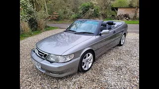 Saab 93 Turbo 2001 Convertible Hirsch Walkaround