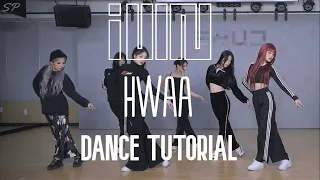 (G)I-DLE - 'HWAA' (DANCE TUTORIAL SLOW MIRRORED) | Swat Pizza