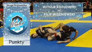 Witold KOZŁOWSKI vs Filip WISZNIEWSKI - Półfinał No-Gi Adult Niebieski  -67,5 kg | Winter Open 2022