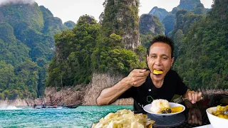 Eating Lunch at Thailand’s Most Beautiful Lake! | Cheow Lan Lake (เชี่ยวหลาน)