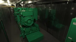 Factory Designed Walk-In Enclosure Solution for Cummins HSK78G Gas Generator Series