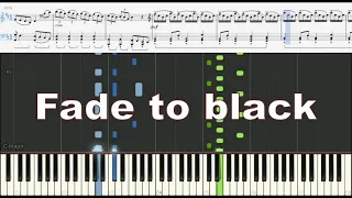 Metallica - Fade to black - Pro Piano Tutorial