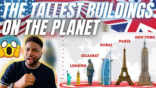🇬🇧BRIT Reacts To COMPARING THE TALLEST BUILDINGS IN THE WORLD!