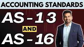 Accounting Standard - 13 (Investments) & Accounting Standard - 16 (Borrowing Cost) | CA Inter