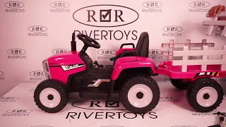 Детский электромобиль RiverToys H888HH (H444HH) - сборка