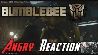 Bumblebee Trailer - Angry Reaction!