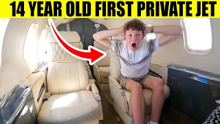 14 year old buys Private Jet...