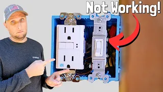 How The Pros Diagnose And Fix A Light Switch That Doesn't Work