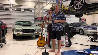 Rip Buffett - Brown Eyed Girl - Jimmy Buffett - Chris J Barefoot Garage Karaoke 9/7/23